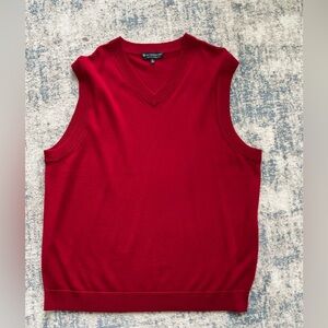 Hart Schaffner Marx merino wool vest EUC